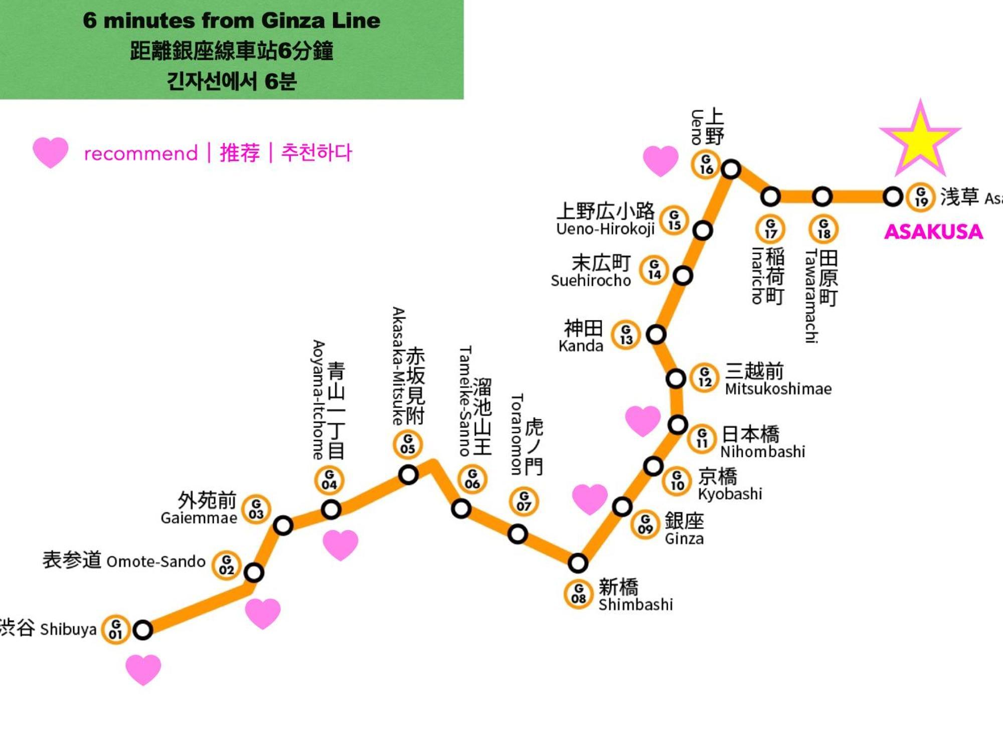 Апартаменты 浅草寺3分｜浅草駅6分｜開放的｜畳寝室｜2-6人｜成田&羽田空港直通 Токио Экстерьер фото