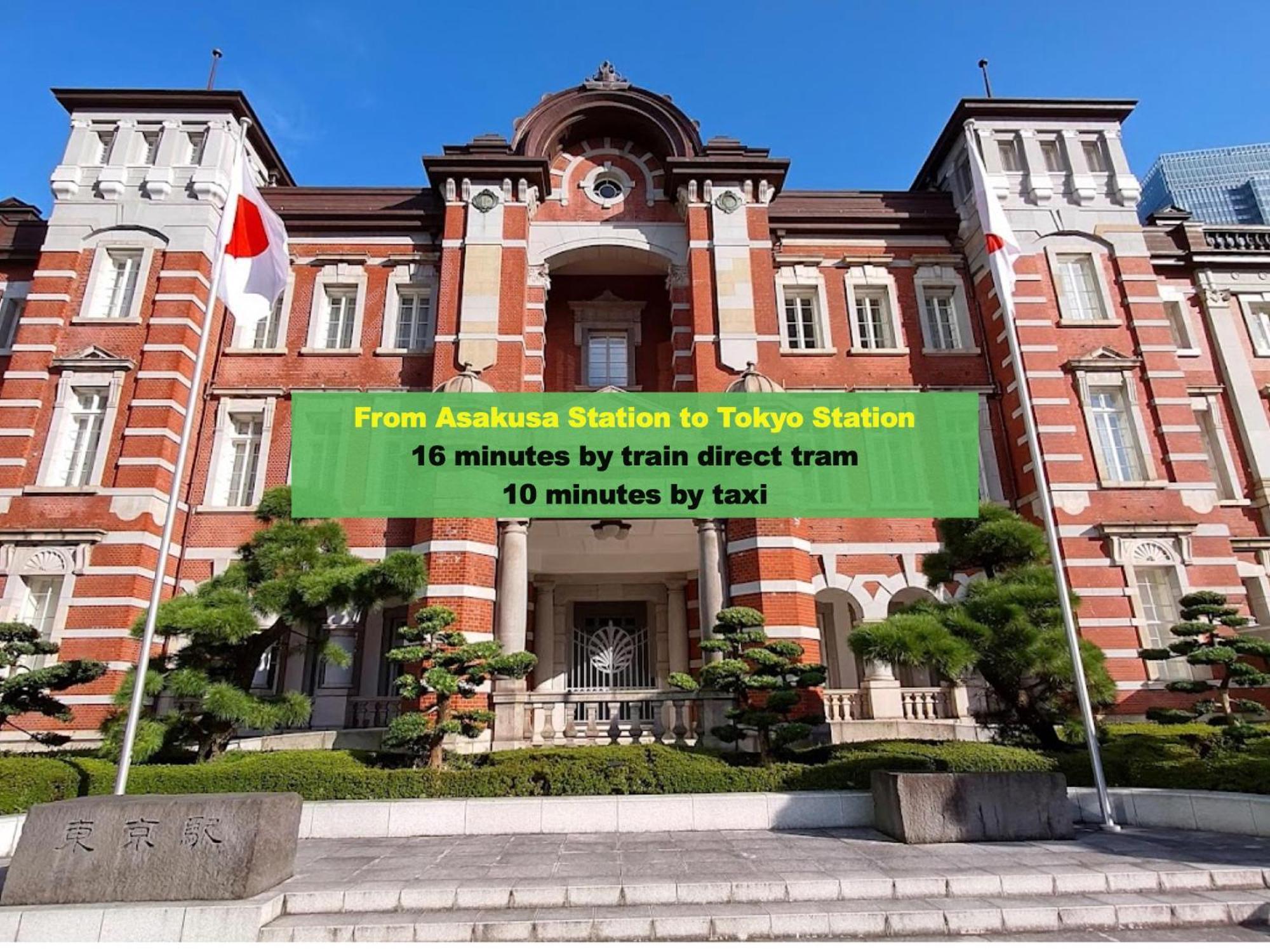 Апартаменты 浅草寺3分｜浅草駅6分｜開放的｜畳寝室｜2-6人｜成田&羽田空港直通 Токио Экстерьер фото